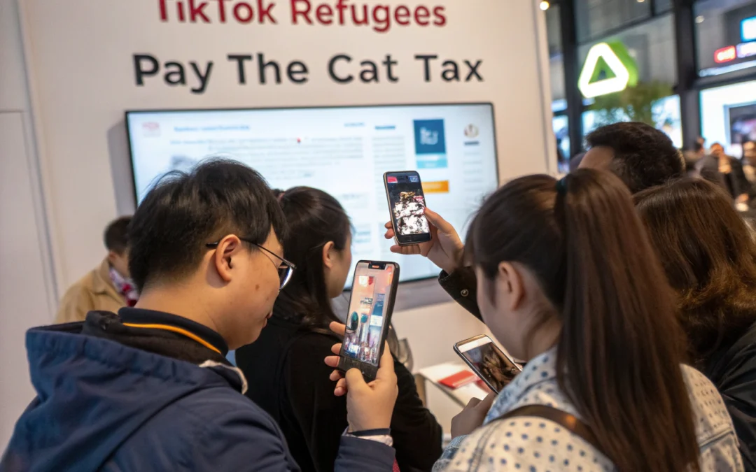 TikTok refugees Flock to Xiaohongshu to ‘Pay the Cat Tax’