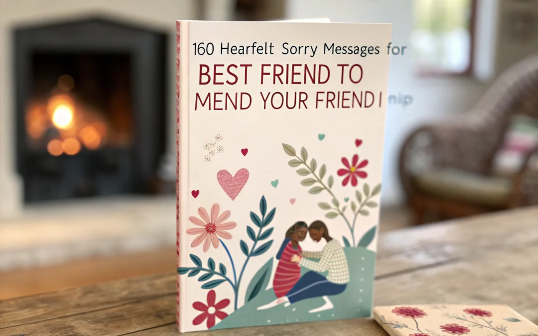 160+ Heartfelt Sorry Messages for Best Friend to Mend Your Friendship