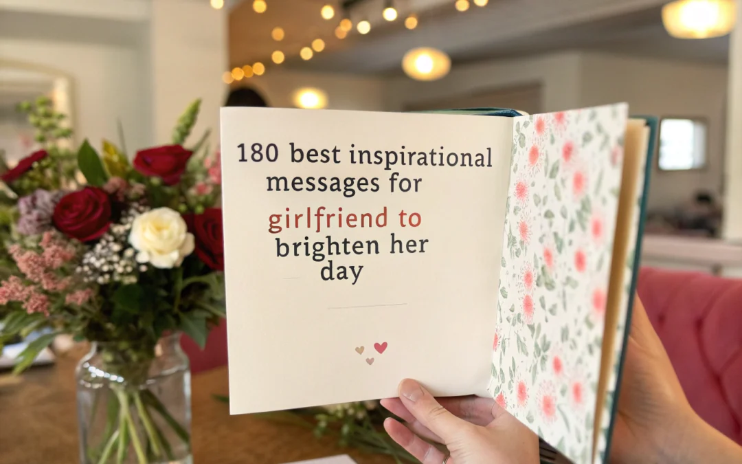 180 Best Inspirational Messages for Girlfriend to Brighten Her Day