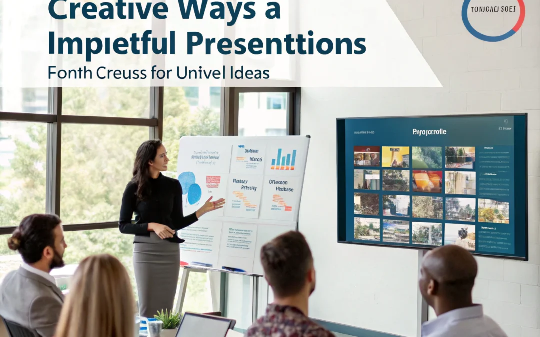 Creative Ways to Present a Project: Unique Ideas for Impactful Presentations