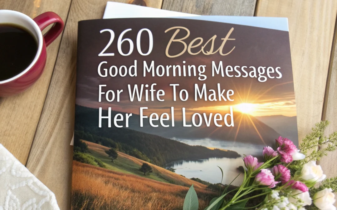 260 Best Good Morning Messages for Wife to Make Her Feel Loved