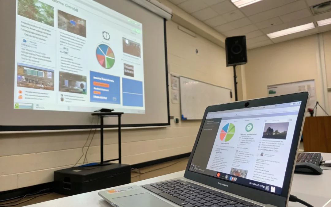 How can AI help teachers create presentations?