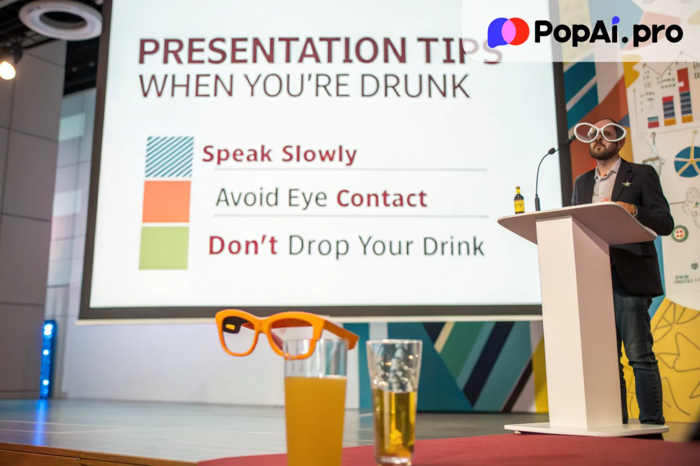 How to Execute a Drunk Presentation