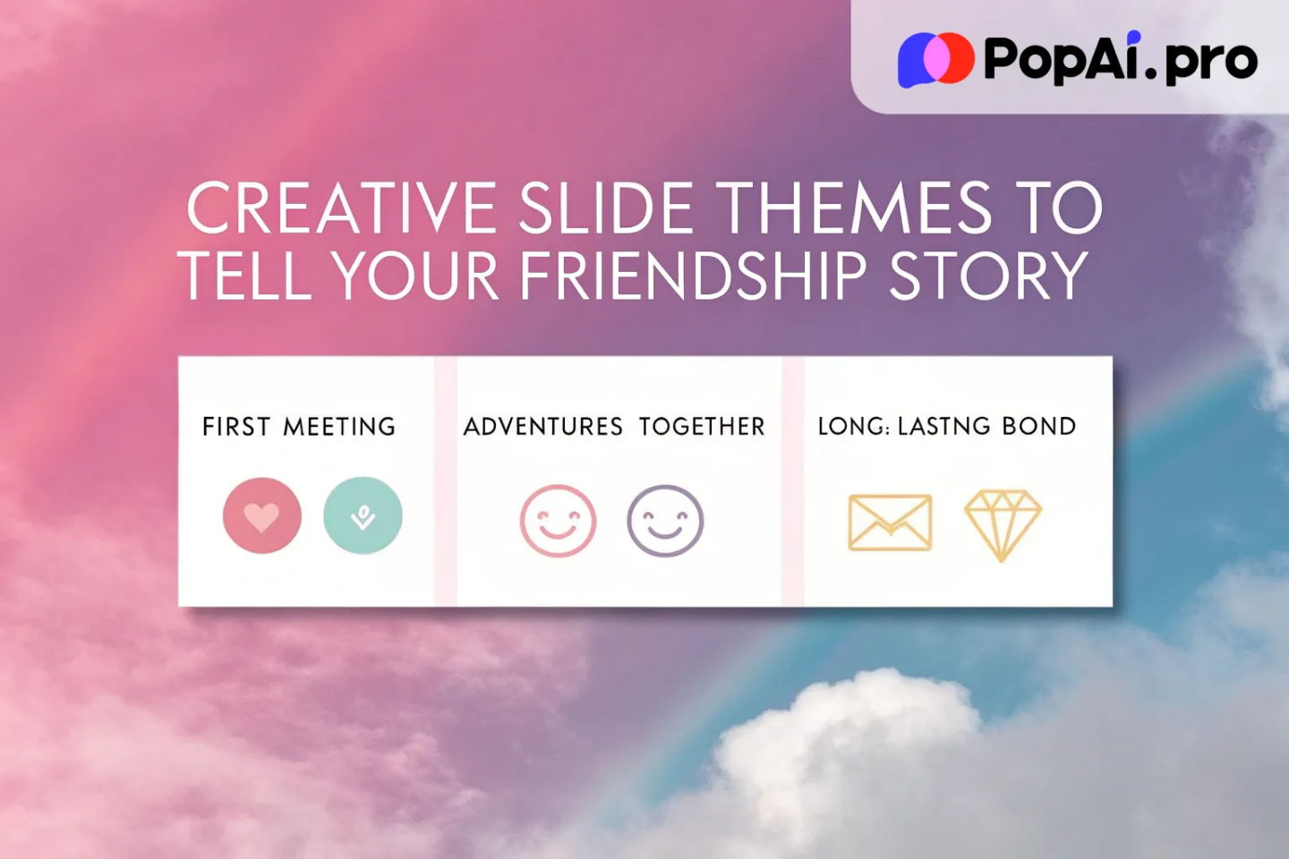 Creative Slide Themes to Tell Your Friendship Story