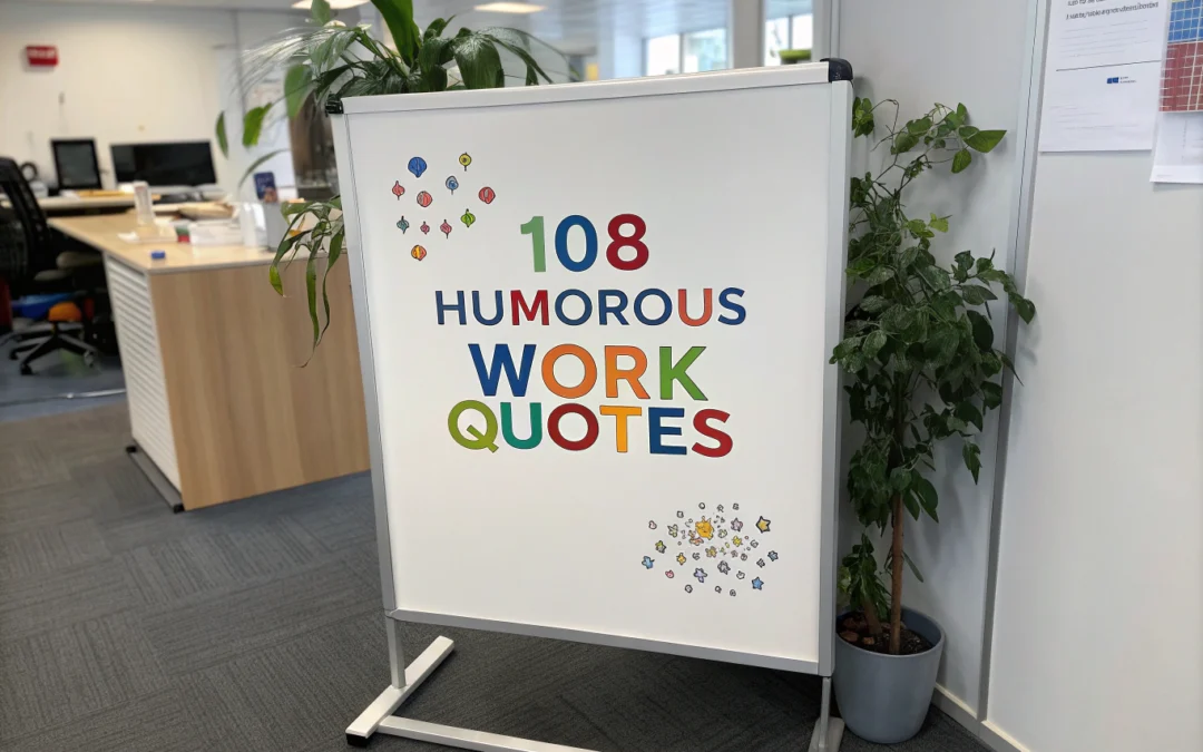 108 Funny Work Quotes to Brighten Your Day with Humor 2025