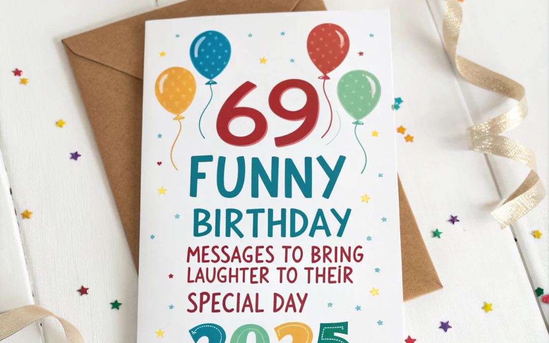 69 Funny Birthday Messages to Bring Laughter to Their Special Day 2025