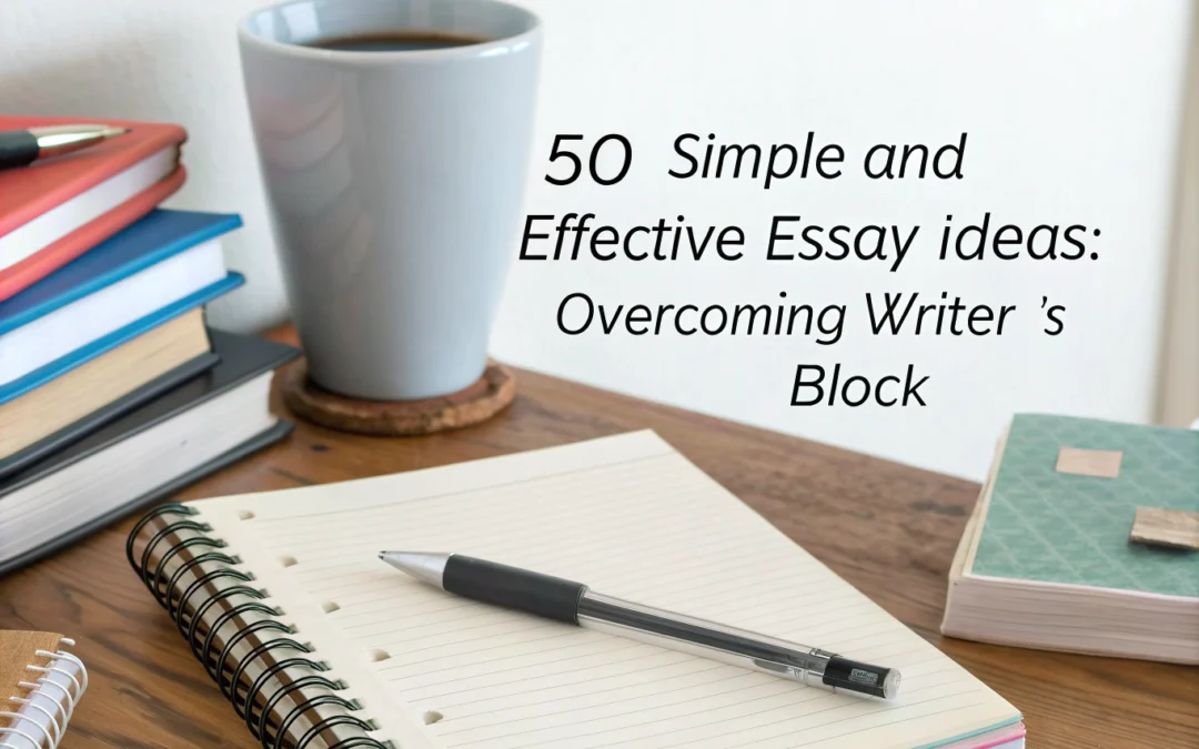 50 Simple and Effective Essay Ideas: Overcoming Writer’s Block