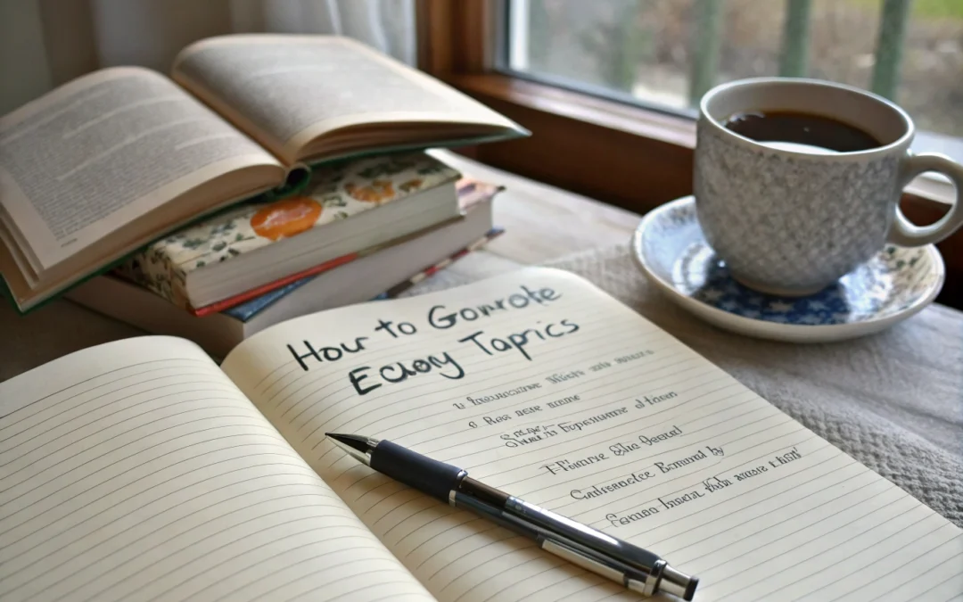 How to Generate Strong Essay Topics: A Step-by-Step Guide with 50 Inspiring Examples