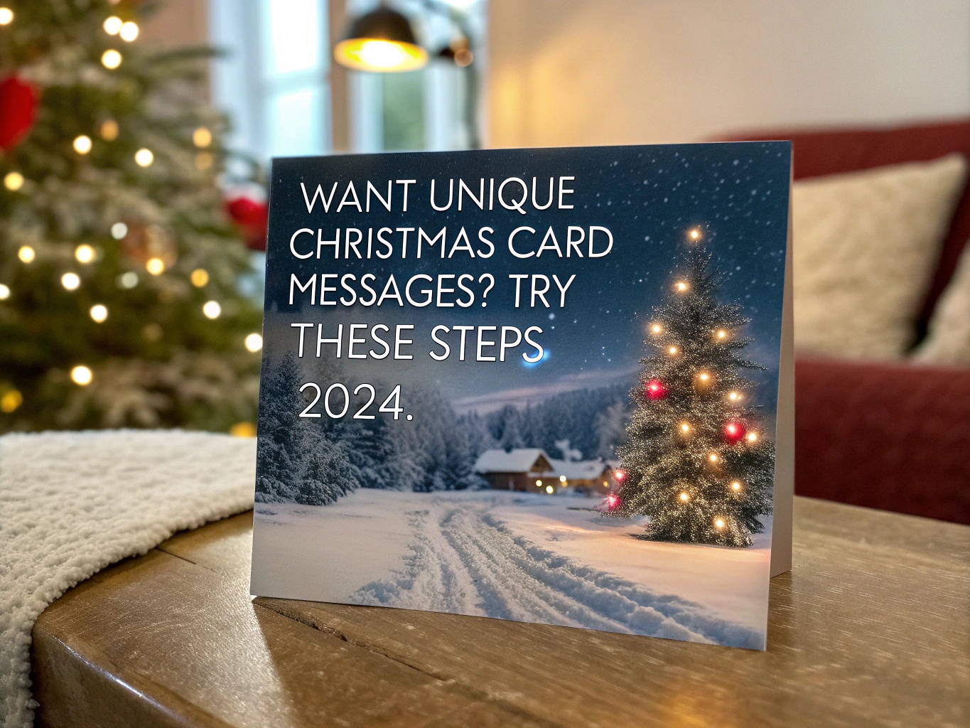 Want Unique Christmas Card Messages? Try These Steps 2024