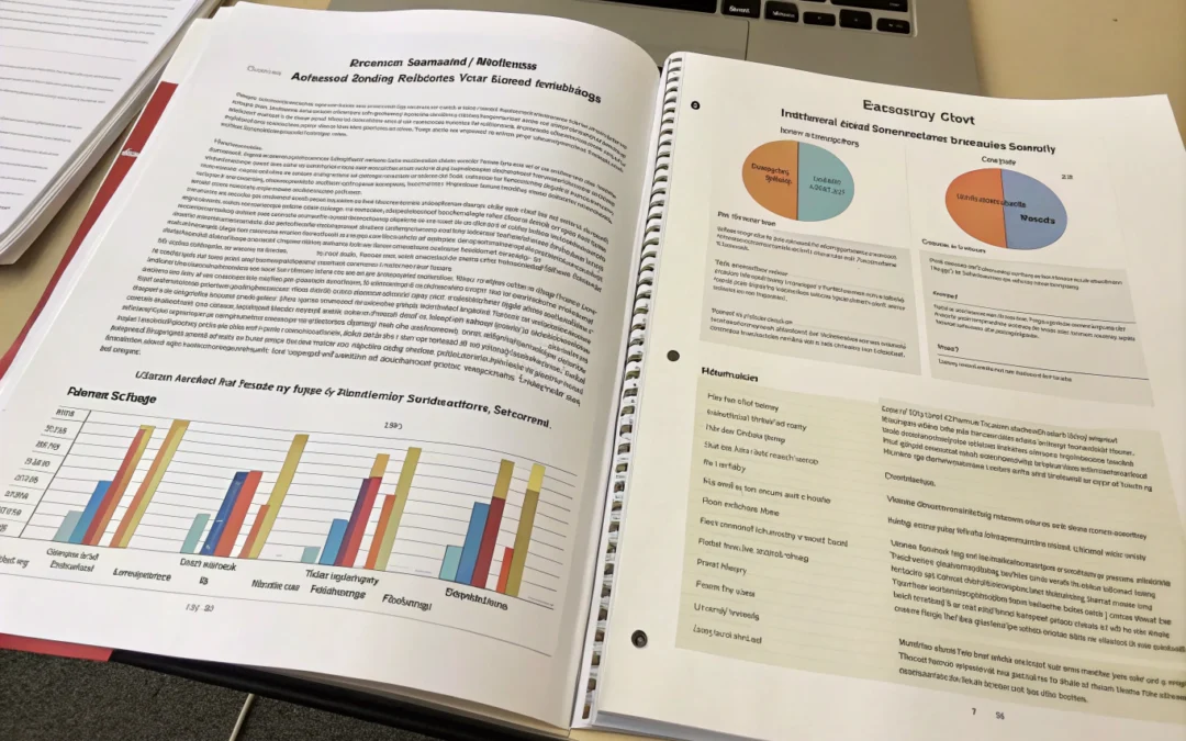 How does an academic report differ from an essay?