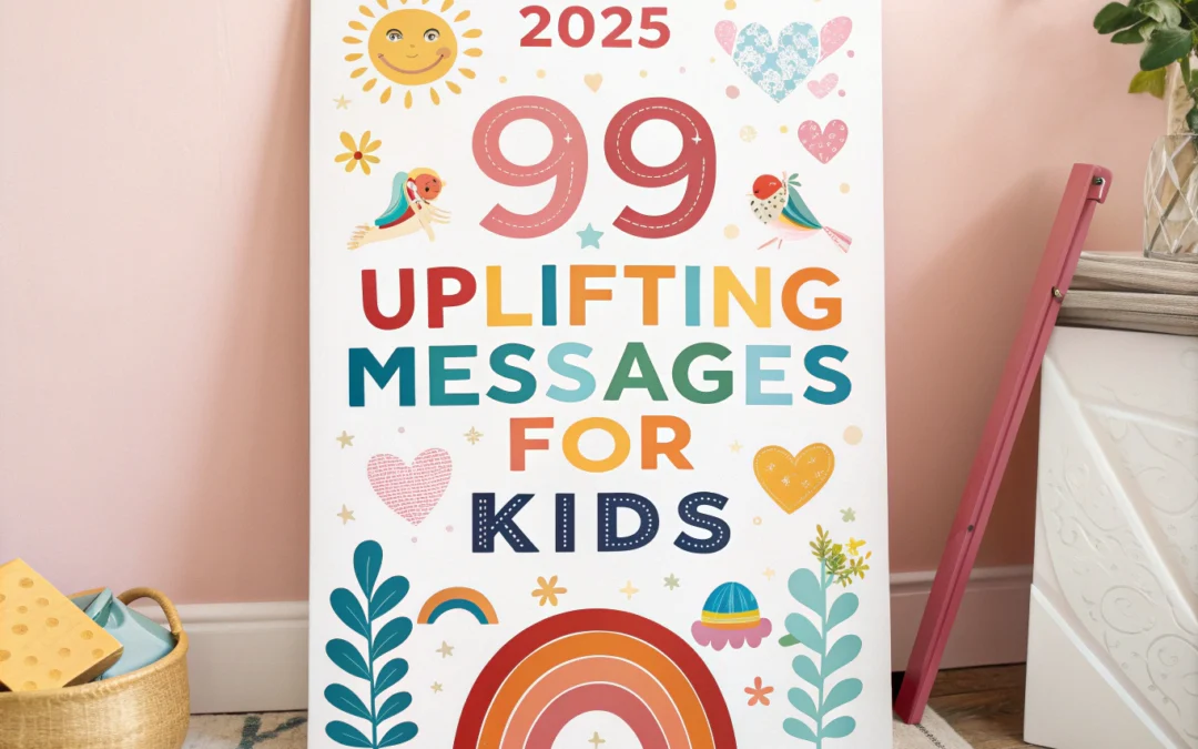 99 Uplifting Messages for kids: Love, Support, and Motivation 2025