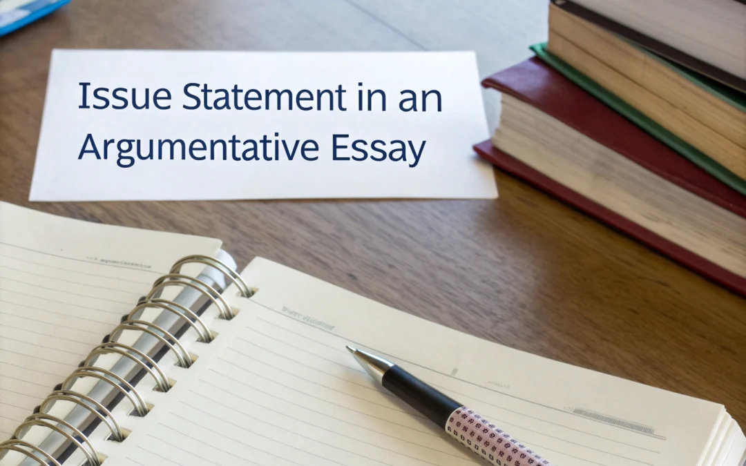 What is an Issue Statement in an Argumentative Essay? Definition and Purpose Explained