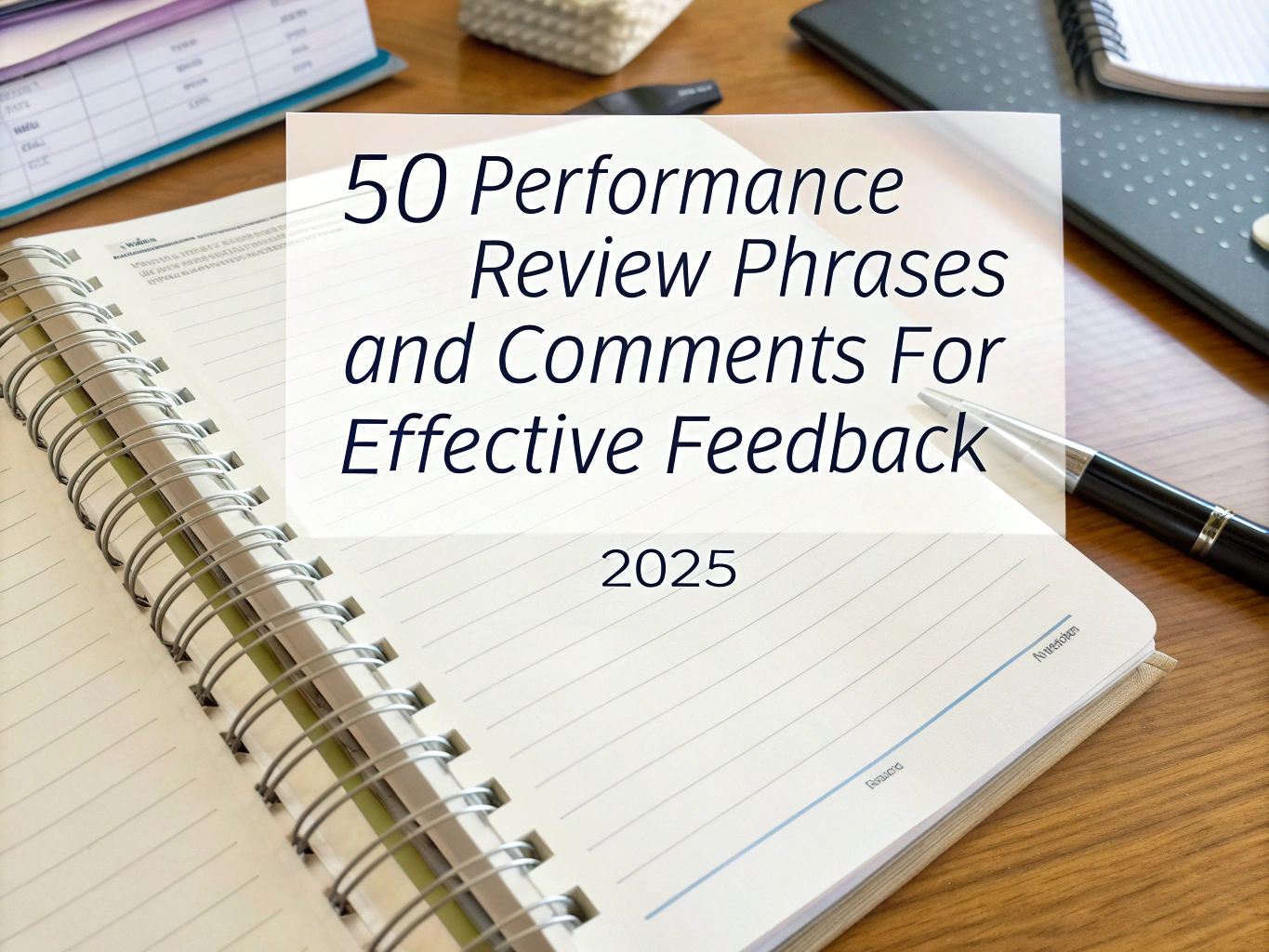 50 Performance Review Phrases and Comments for Effective Feedback 2025