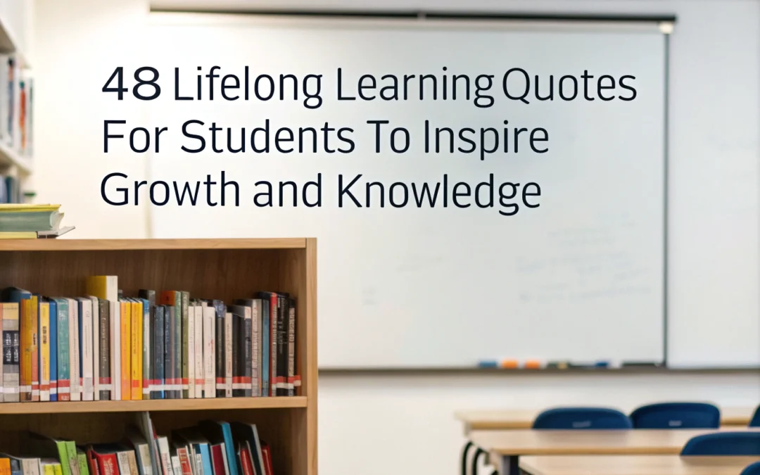 48 Lifelong Learning Quotes For Students to Inspire Growth and Knowledge in 2025