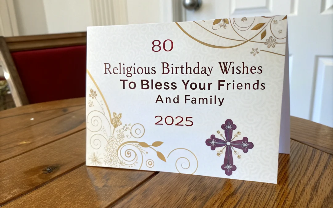 80 Religious Birthday Wishes to Bless Your Friends and Family 2025