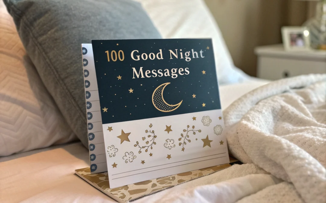 100 Romantic Good Night Messages to Win Her Heart in 2025