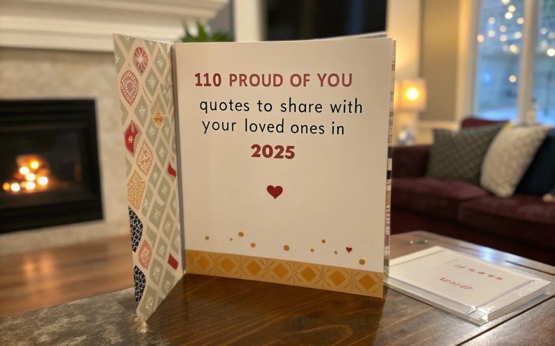 110 Proud of You Quotes to Share With Your Loved Ones in 2025