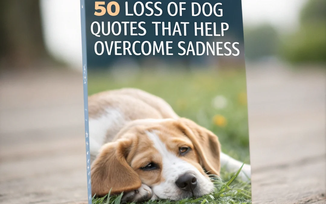 50 Loss Of Dog Quotes That Help Overcome Sadness