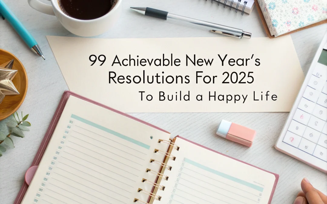 99 New Year’s Resolutions to Start a Great 2025