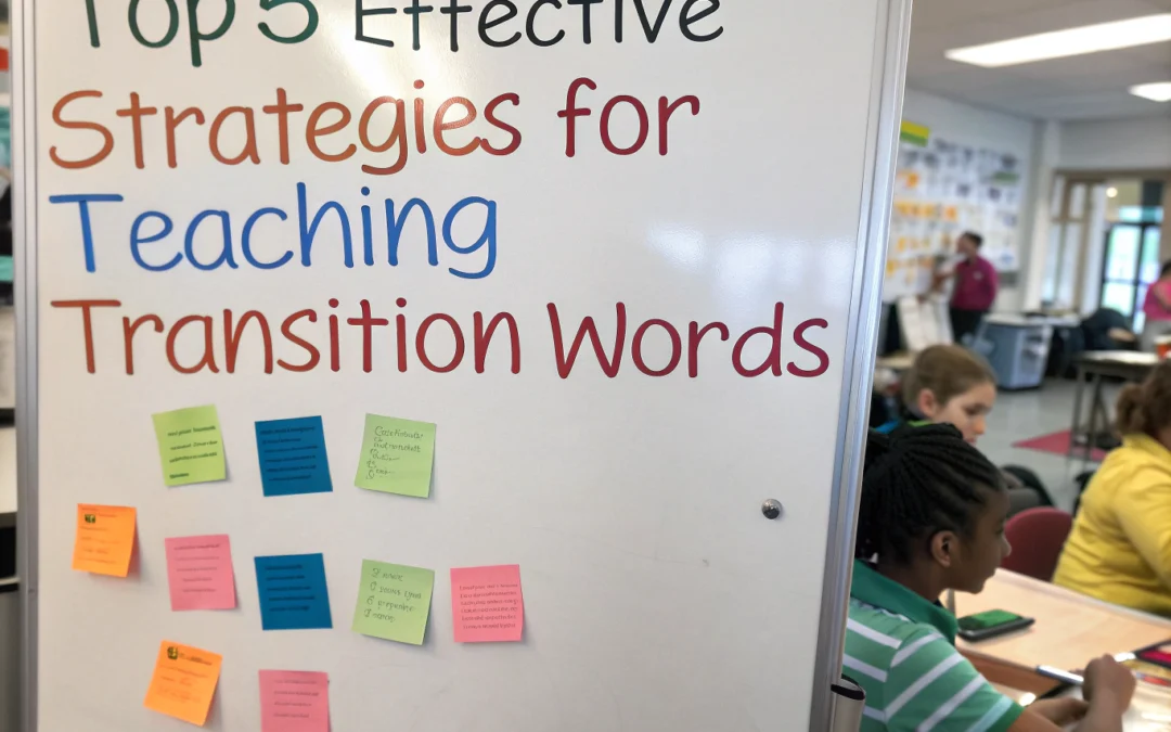 Top 5 Effective Strategies for Teaching Transition Words (With Examples)