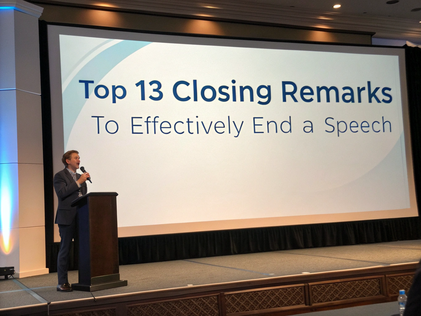 Top 13 Closing Remarks to Effectively End a Speech