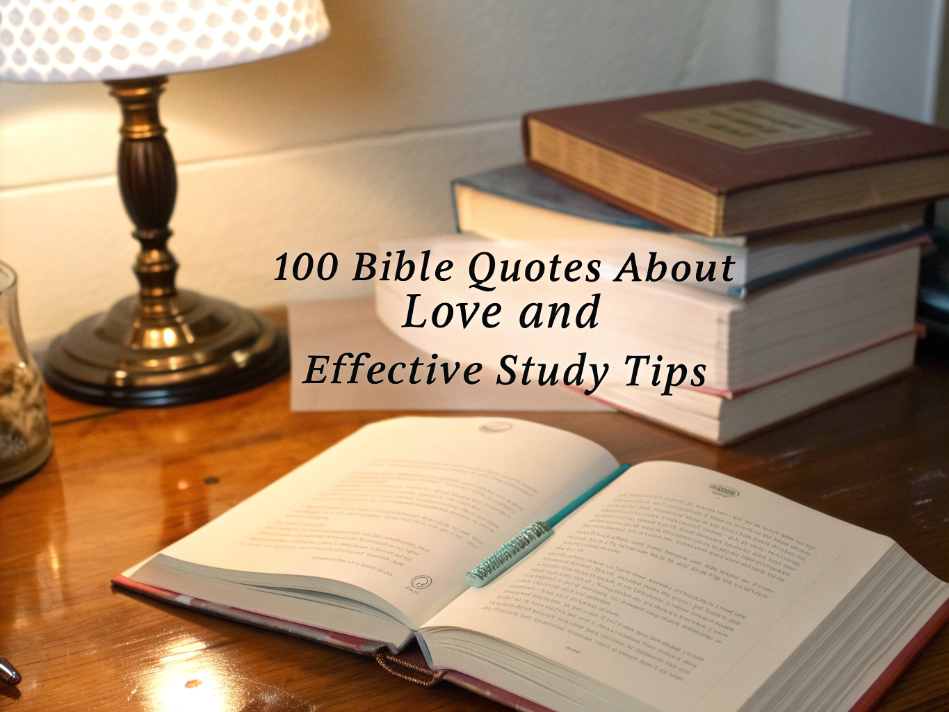 100 Bible Quotes About Love and Effective Study Tips