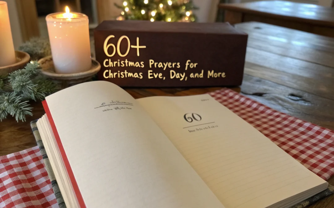 60+ Christmas Prayers for Christmas Eve, Day, Dinner, and More