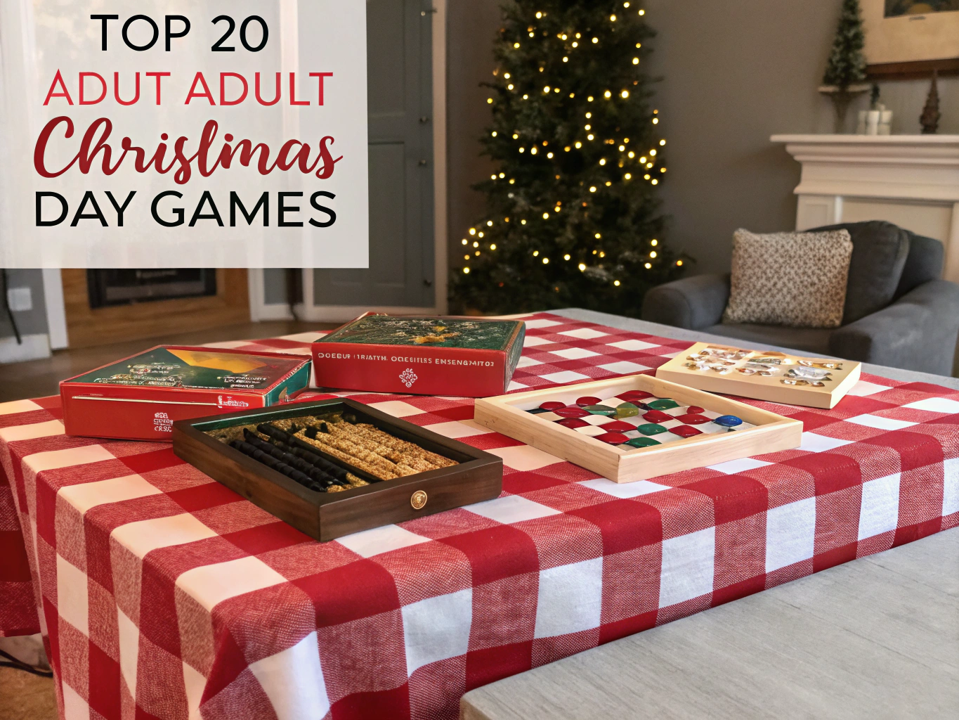 Top 20 Adult Christmas Day Games for Festive Fun and Laughter