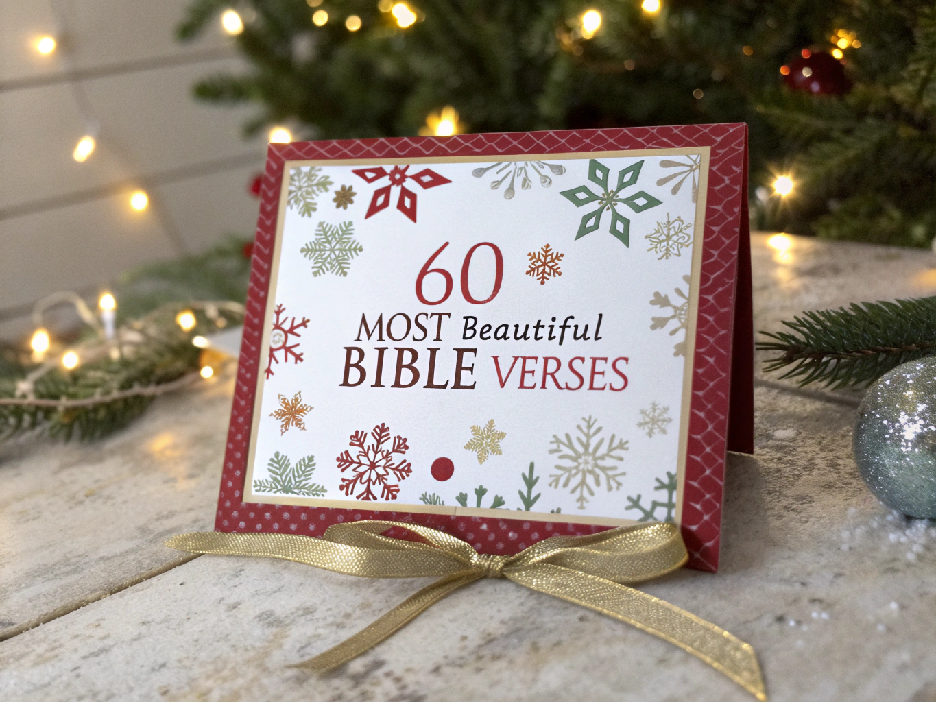 60 Most Beautiful Bible Verses for Christmas Cards