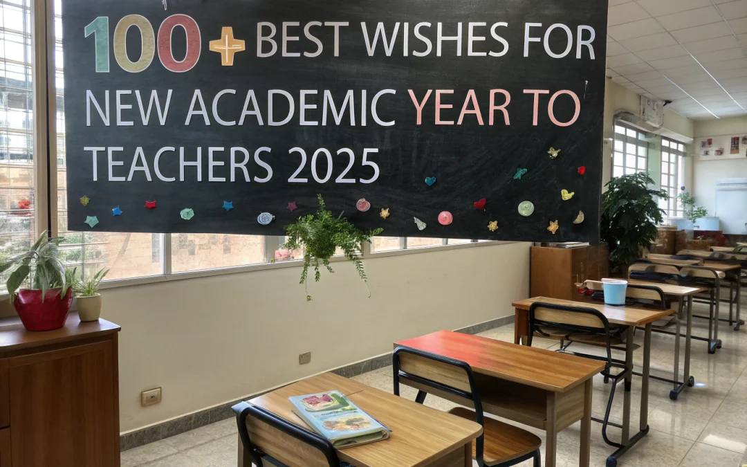 100+ Best Wishes for New Academic Year to Teachers​ in 2025