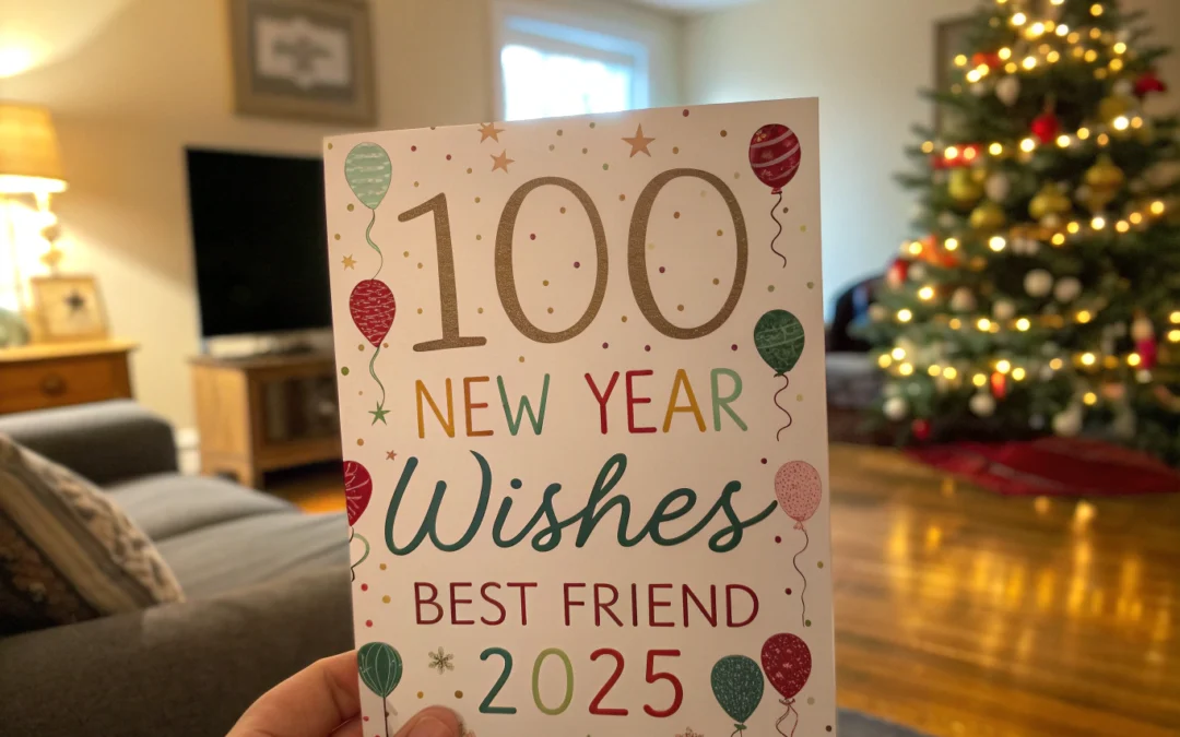 100 New Year Wishes for Best Friend in 2025