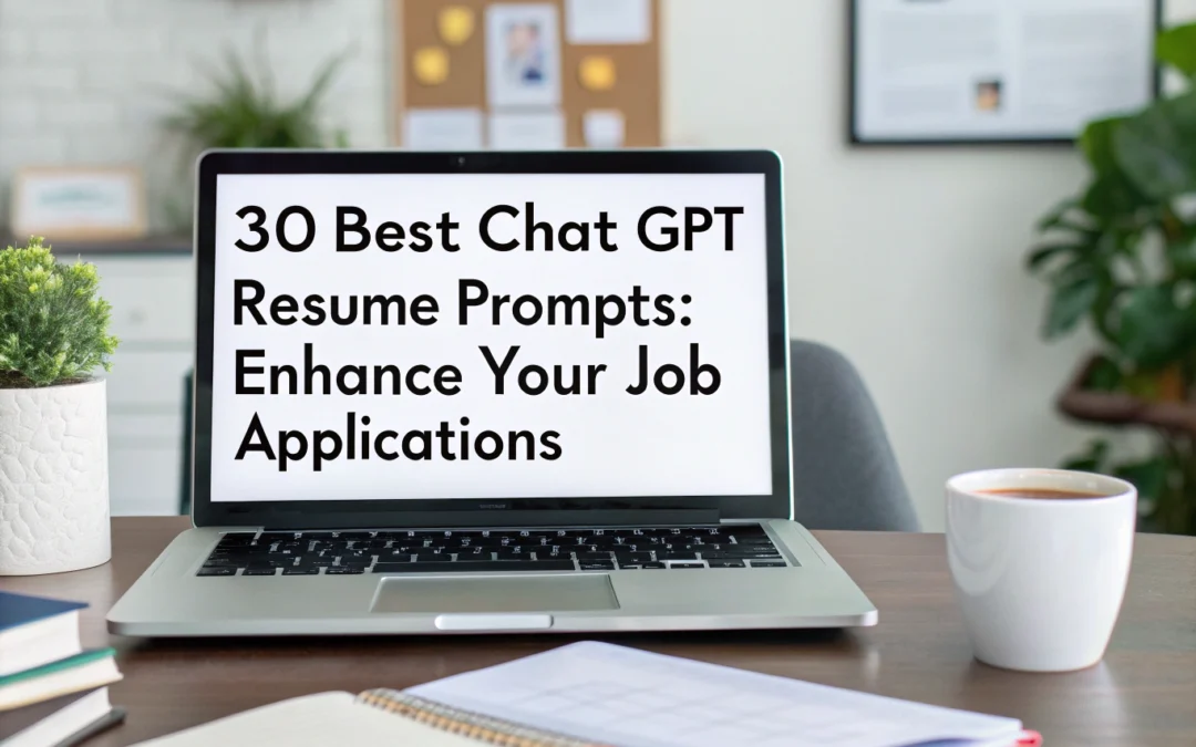 30 BEST Chat GPT Resume Prompts: Enhance Your Job Applications