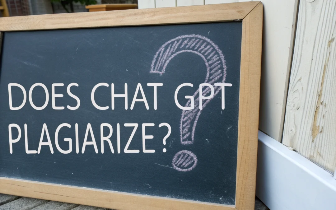 Does Chat Gpt Plagiarize​？