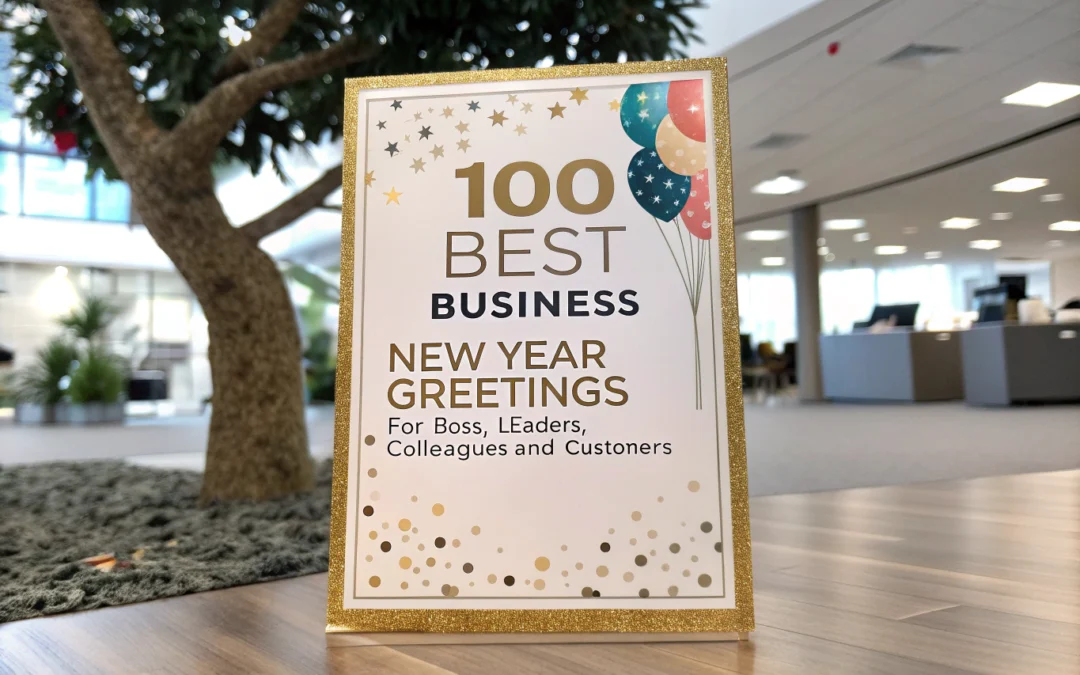 100 Best Business New Year Greetings for Boss, Leaders, Colleagues and Customers