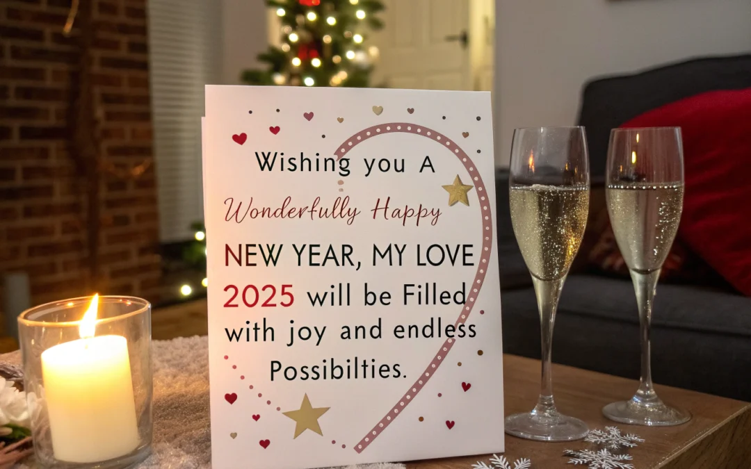 120 Most Romantic Happy New Year Greetings for Boyfriend to Start 2025