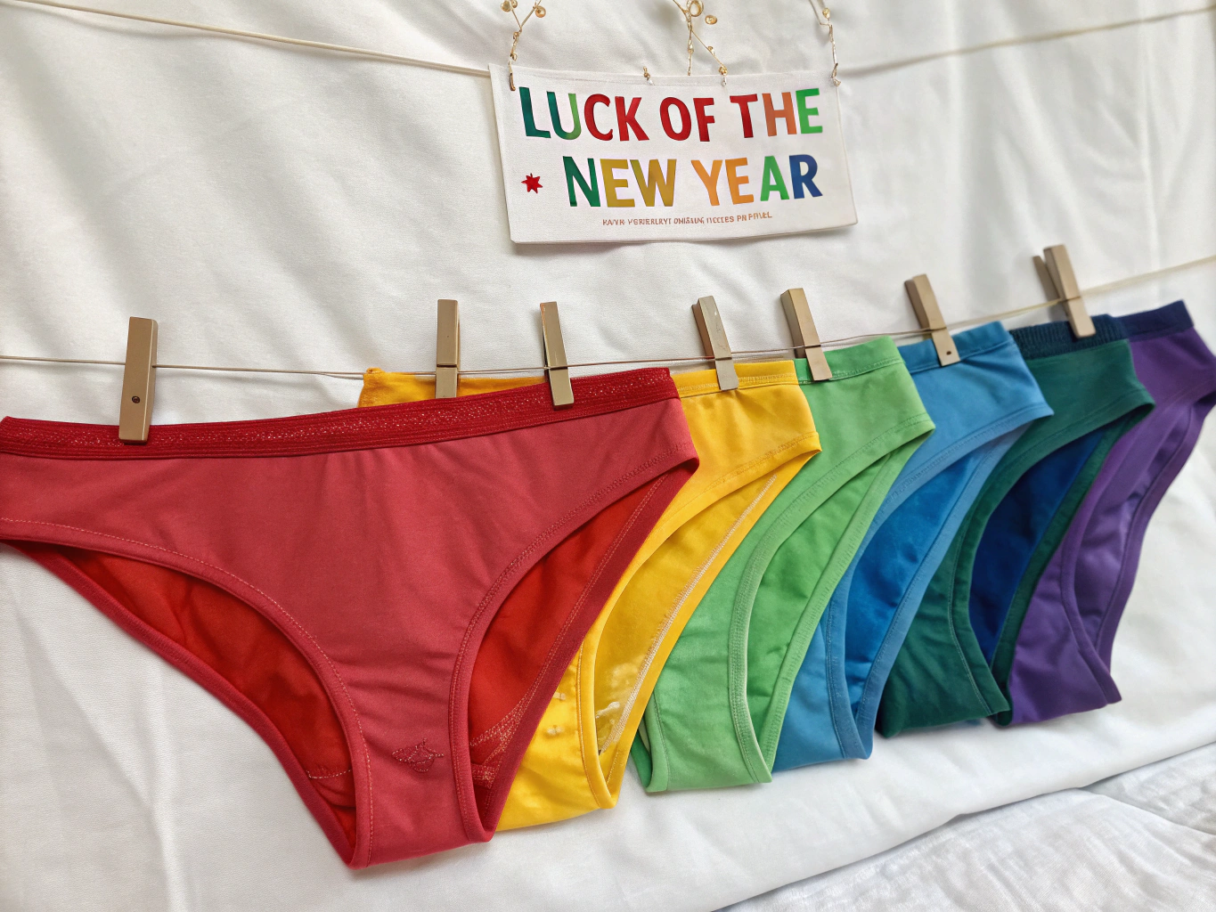 What Your Underwear Color for New Year's Says About Your Luck