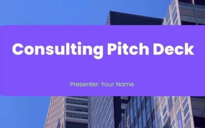 Consulting Pitch Deck