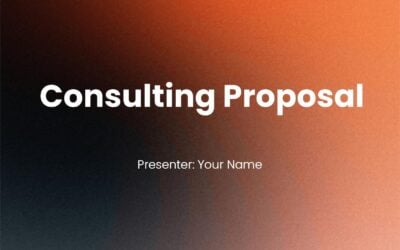 Consulting Proposal