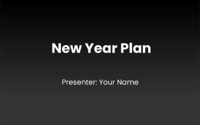 New Year Plan