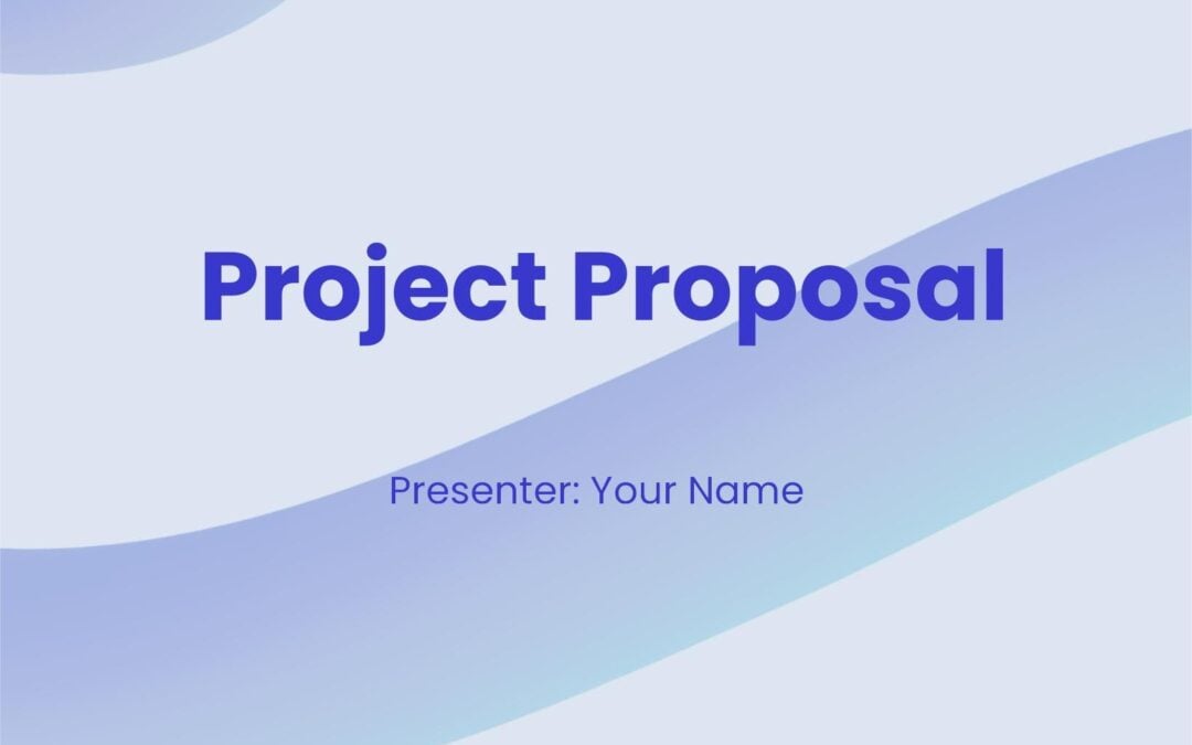 Project Proposal Templates