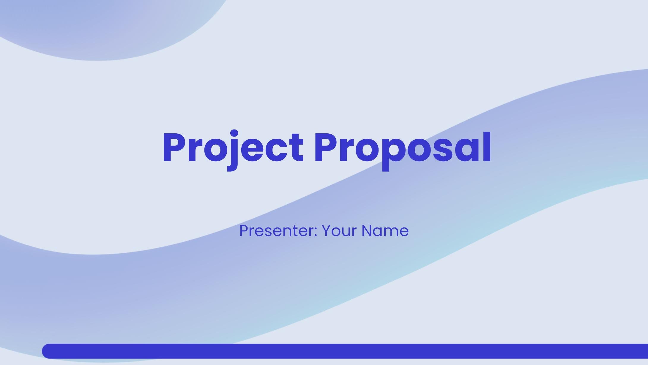 Project Proposal Templates