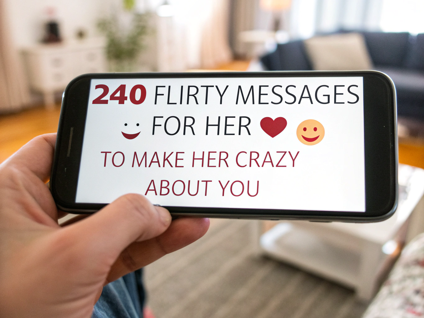 240 Flirty Messages for Her to Make Her Crazy About You