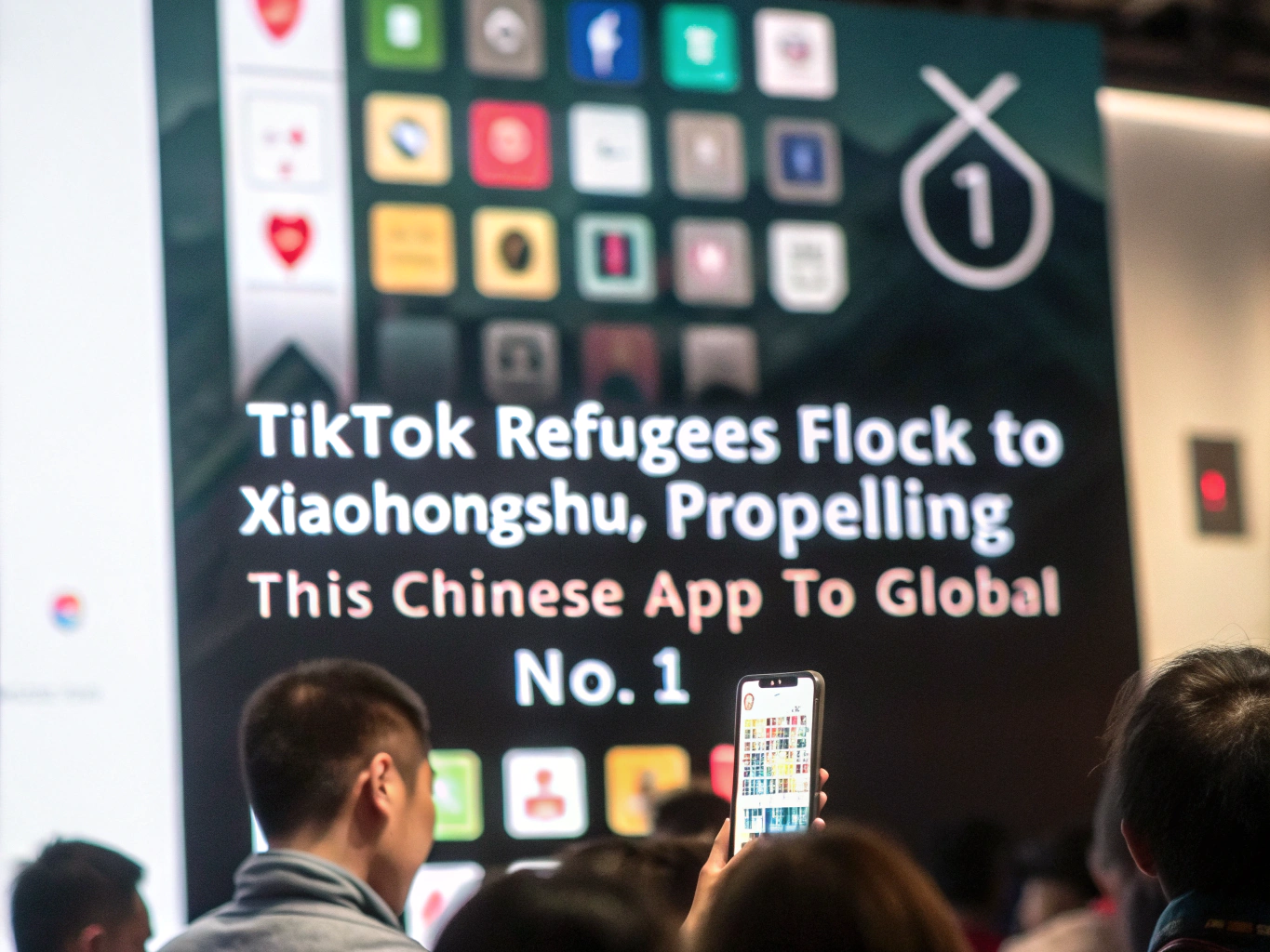 TikTok Refugees Flock to Xiaohongshu, Propelling This Chinese App to Global No. 1