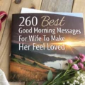 260 Best Good Morning Message for Wife to Make Her Feel Loved