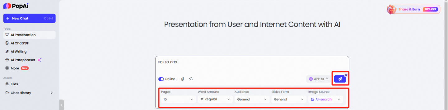 PDF TO pptx Conversion Process