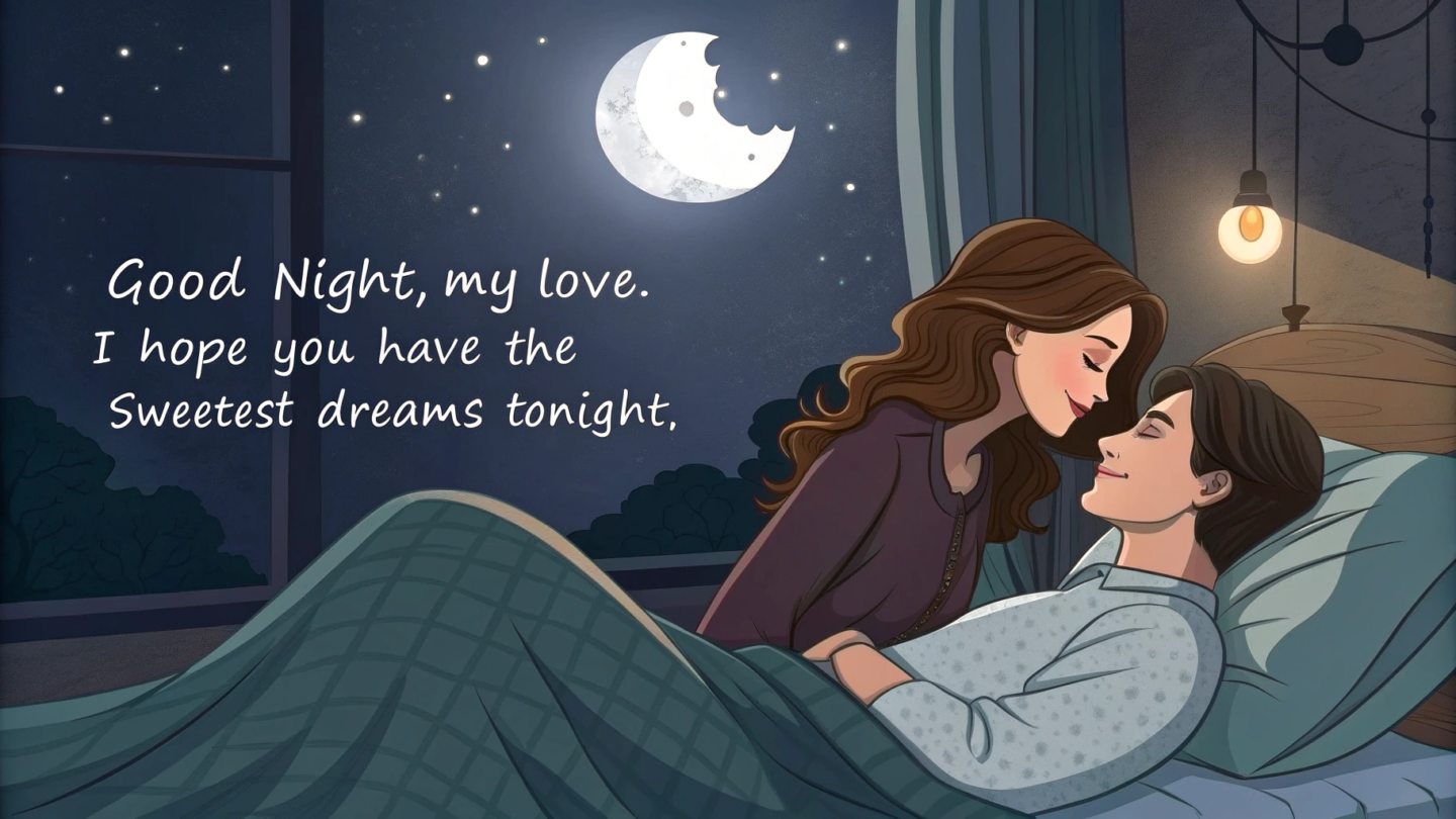 1. Sweet Good Night Messages for Girlfriend