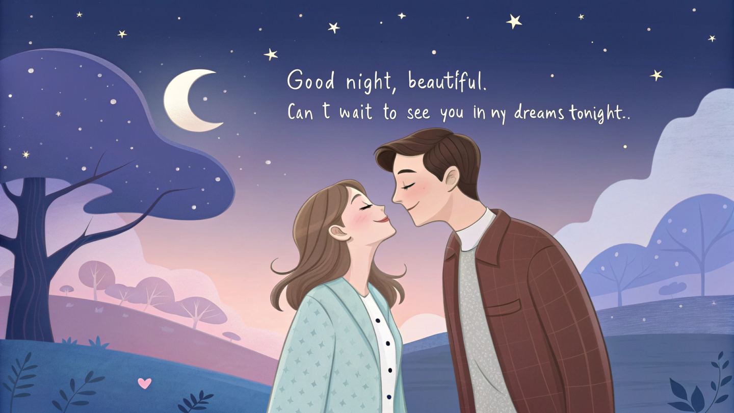 4. Flirty Good Night Messages for Girlfriend