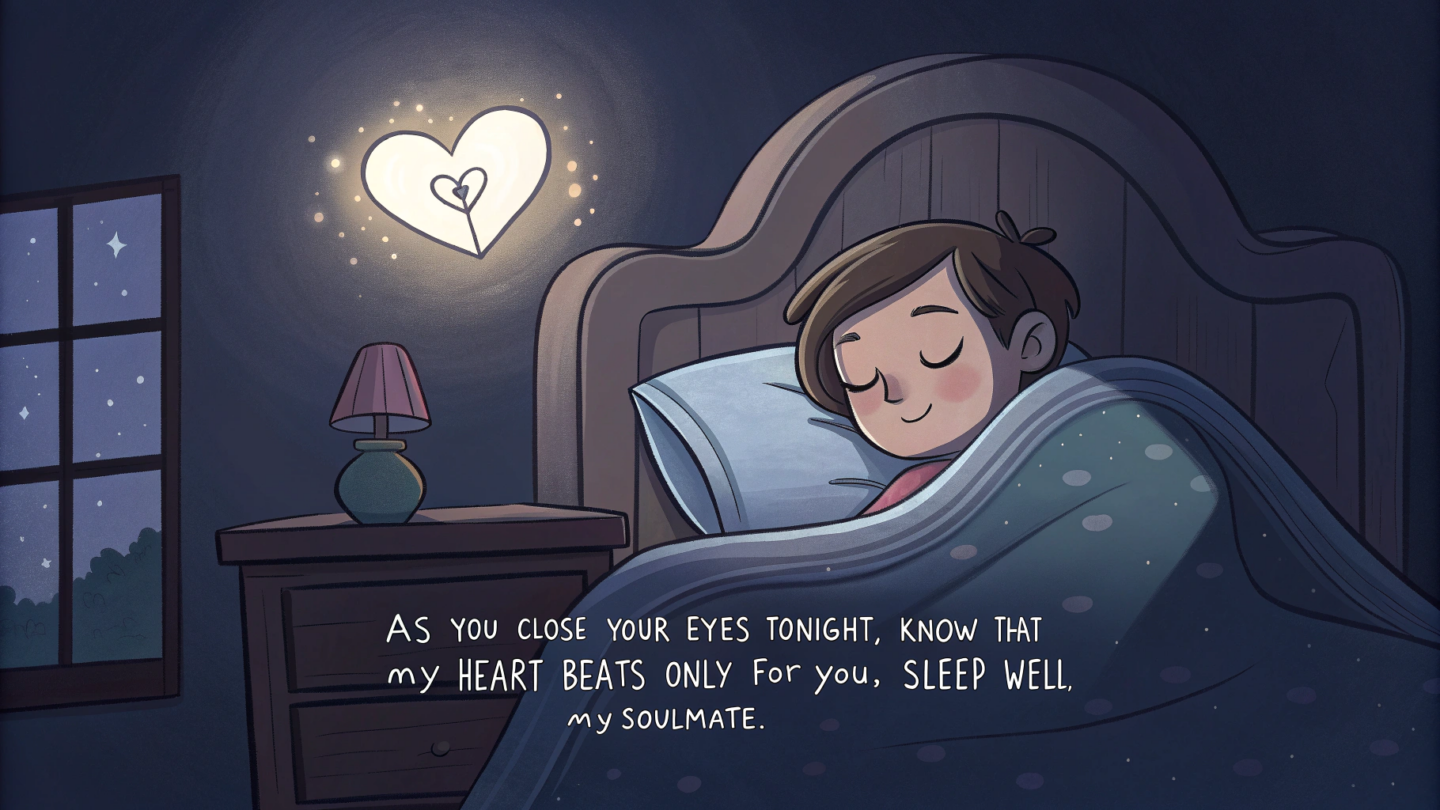 3. Heart-touching Good Night Messages for Husband