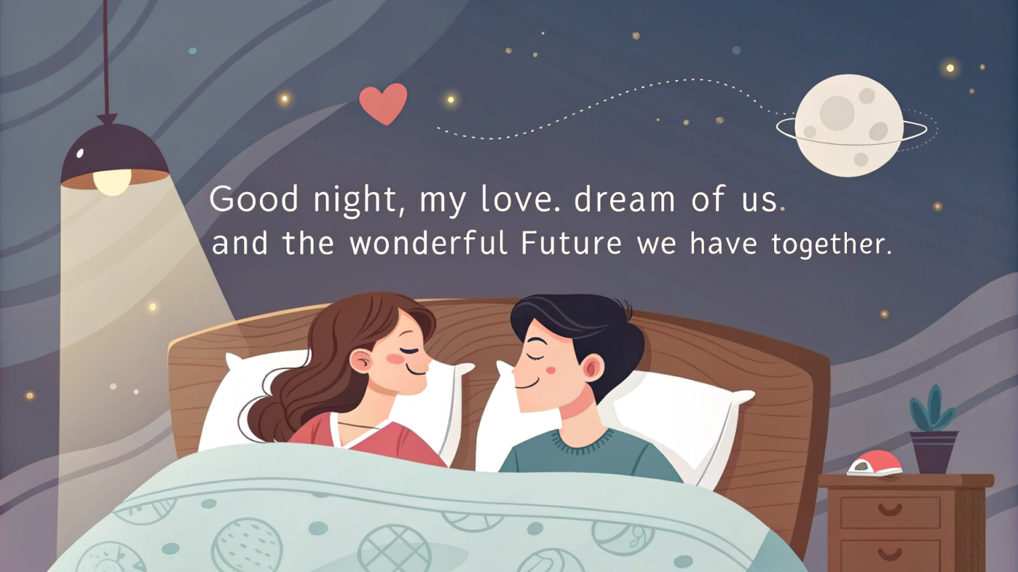 2. Romantic Good Night Messages for Boyfriend