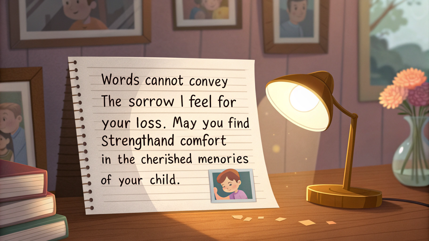 5. Condolence Messages for Loss of a Child